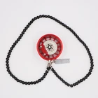Car Creative Wheel Hub Car Pendant Hanging Car Interior Decor Car Rearview Mirror Pendant