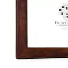 Custom Wooden Picture Frame Birch Hardwood Brown Walnut Color Handmade Quality Custom Sizes A4 A5 A3 8x10 5x7 20x30