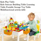 Kids WOMA Toys Large Particle Building Table Learning Big Building Blocks Play Activity Table For Kids Creative Baby Toy