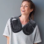 Heating Pad Massager Shoulder Neck USB U Shape Weighted Electric Heating Pad With Massager