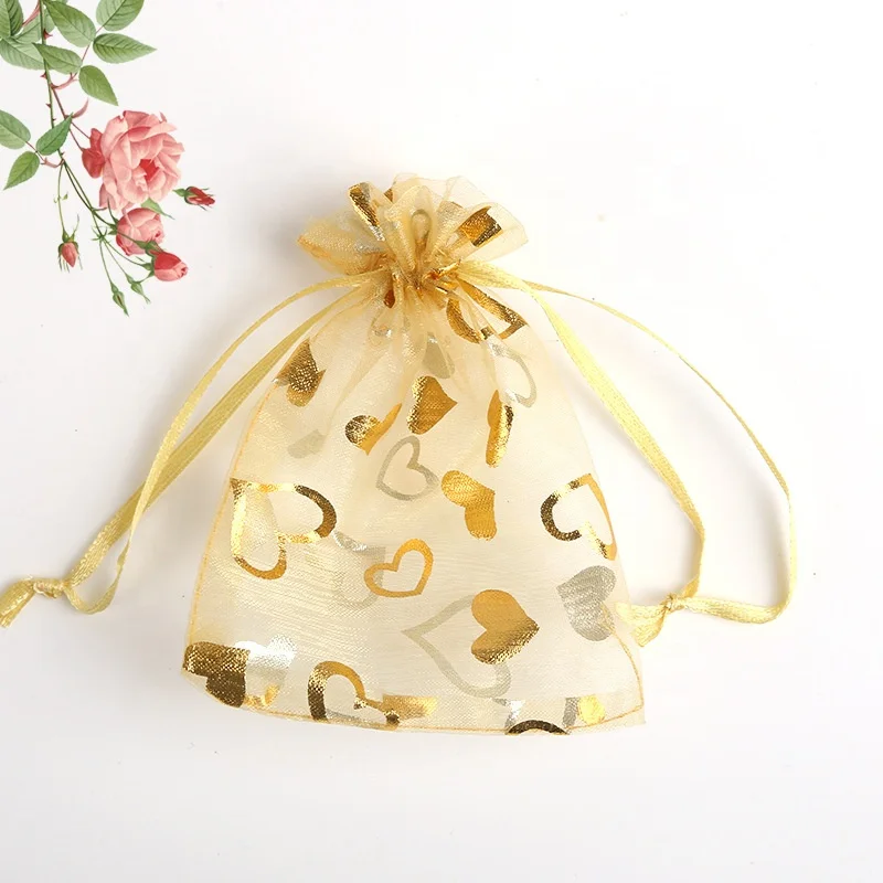 Hot!25-100pcs Organza Gift Bags Wedding Christmas Party Favor Packaging Pouches 