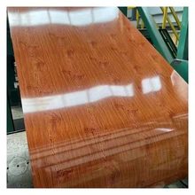 wood pattern Prepainted Aluminum coil/sheet  for rain gutter