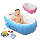 Amazon Hot Sells Eco-friendly Inflatable Baby Tubs Movable Folding Children's Swimming Pool