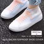 Boots Outdoor Travel Waterproof Low Shoes Cover Wear Resistant Man Women Non-slip Silicone Rain Boots