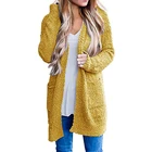 Cardigan Factory Design Women's Long Sleeve Open Front Knit Sweater Cardigan Outwear
