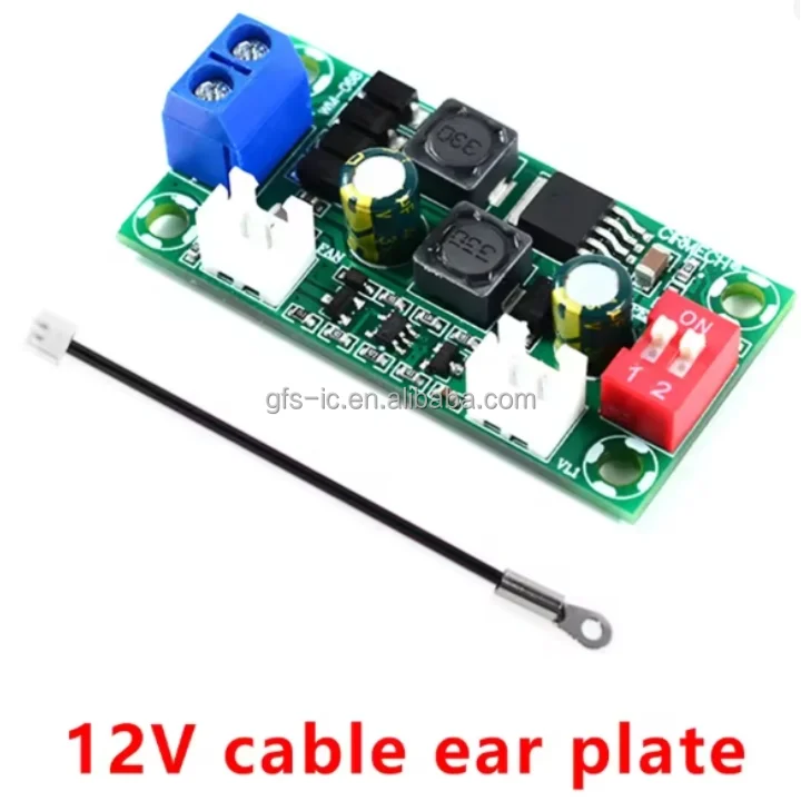 Thermostat Temperature Control Fan, DC12V, 24V - detail 12