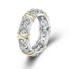 Sterling Silver Silver Customized Eternity Ring CZ For Women Sterling Silver Anniversary