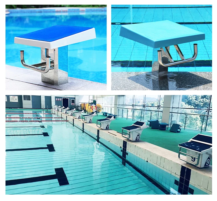 Blocks Used Start Retrofit Dive Pools For Athletes Fina Approved