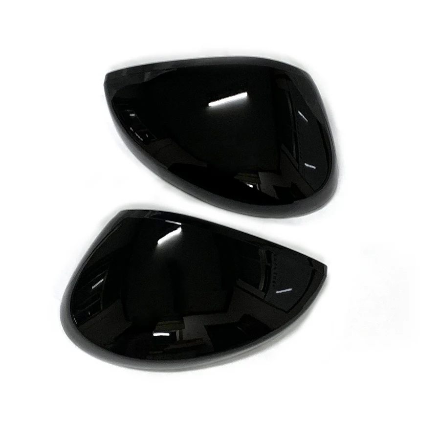 product glossy black mirror cover replacement mugen type for honda civic 11 gen mugen type r 2022 no turn signal exterior part-4