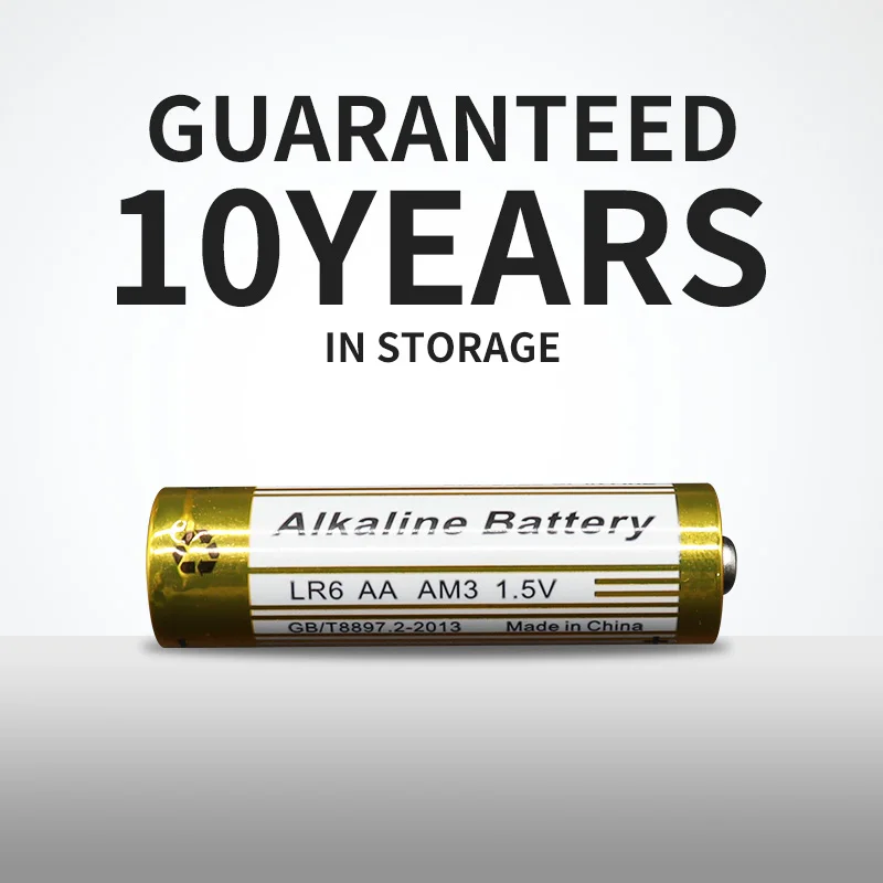 Pack Aa High Performance Alkaline Batteries V Aa Am Lr Dry