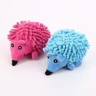 Hedgehog Plush Toy Eco Friendly Cartoon Hedgehog Interactive Plush Squeaky Pet Dog Chew Toys