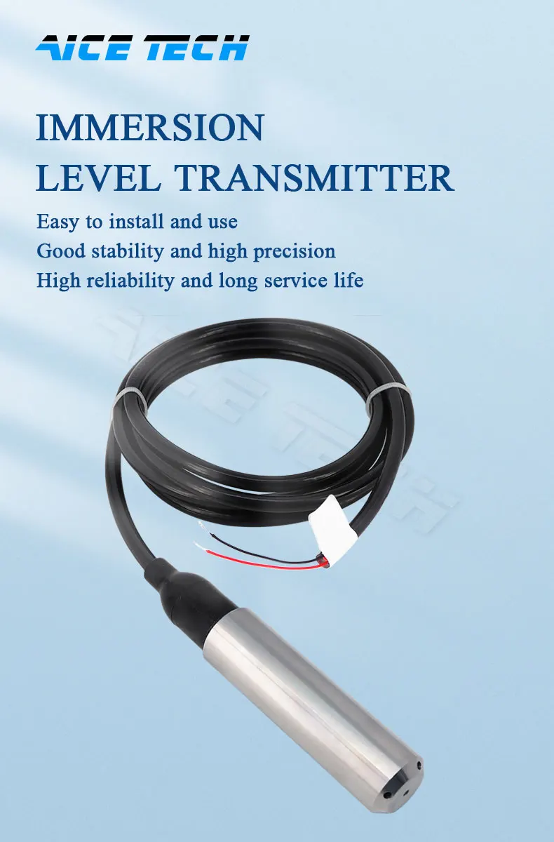 Cheap Transmitter Stainless Steel Hydrostatic Probe Level Sensor Water