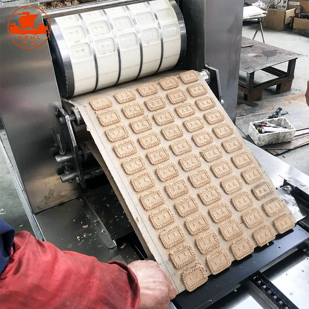 Automatic Mini Biscuit Cookie Forming Machine Industrial Rotary Cookie Biscuit Making Machine for Supplier factory