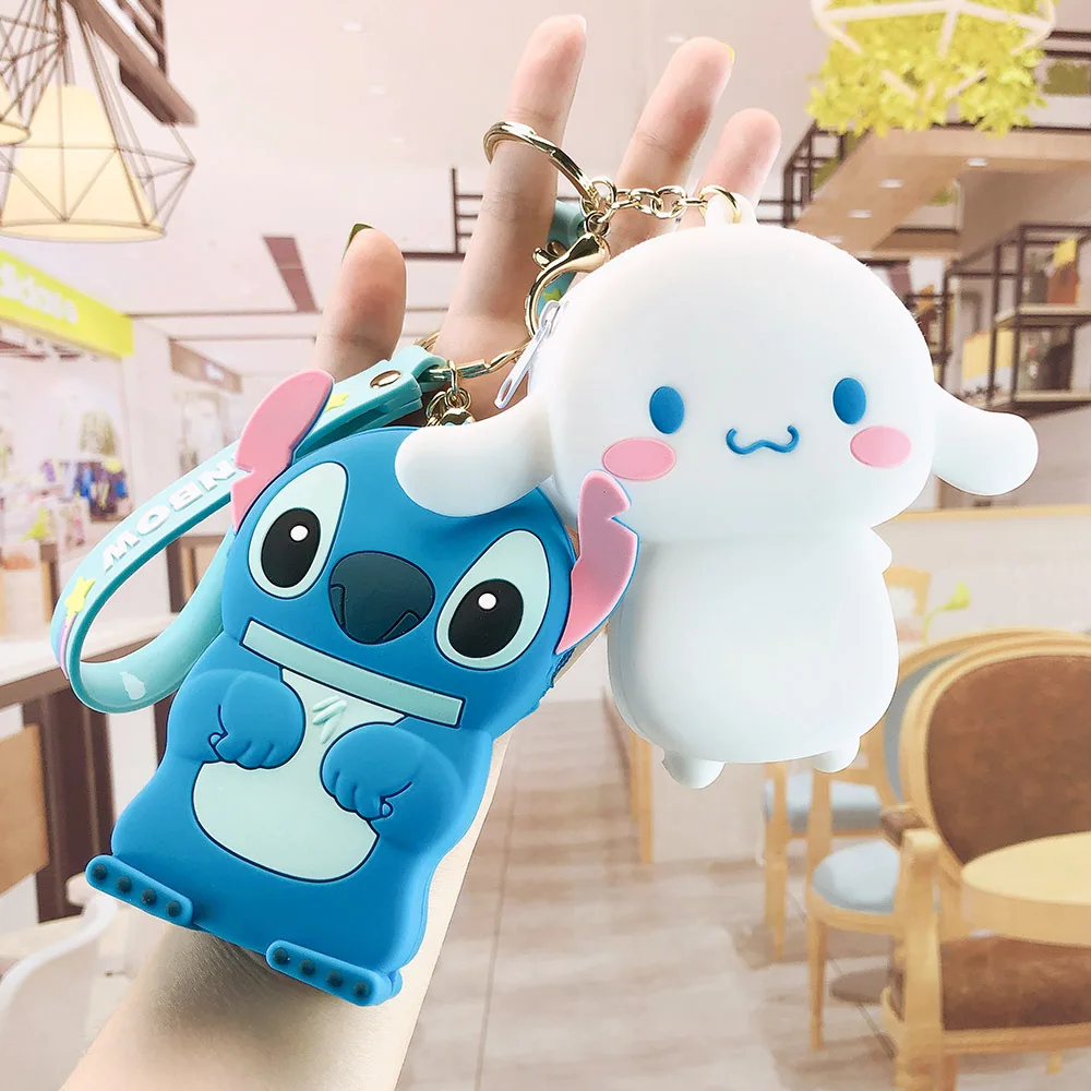 Ai-life 5Pcs 3D Lifelike Cute Cat Face Zipper Bag Coin Case Money Plush Purse Wallet Bag Pouch Handbag 