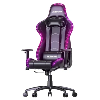 ONERAY Sillas Gammer Computer Gaming Chair RGB Factory in Guangdong Industrial CE Stainless Steel Commercial Furniture 2 Years