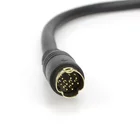 Audio Mini Din 9 Pin Male To Male Audio Cable MD 9p