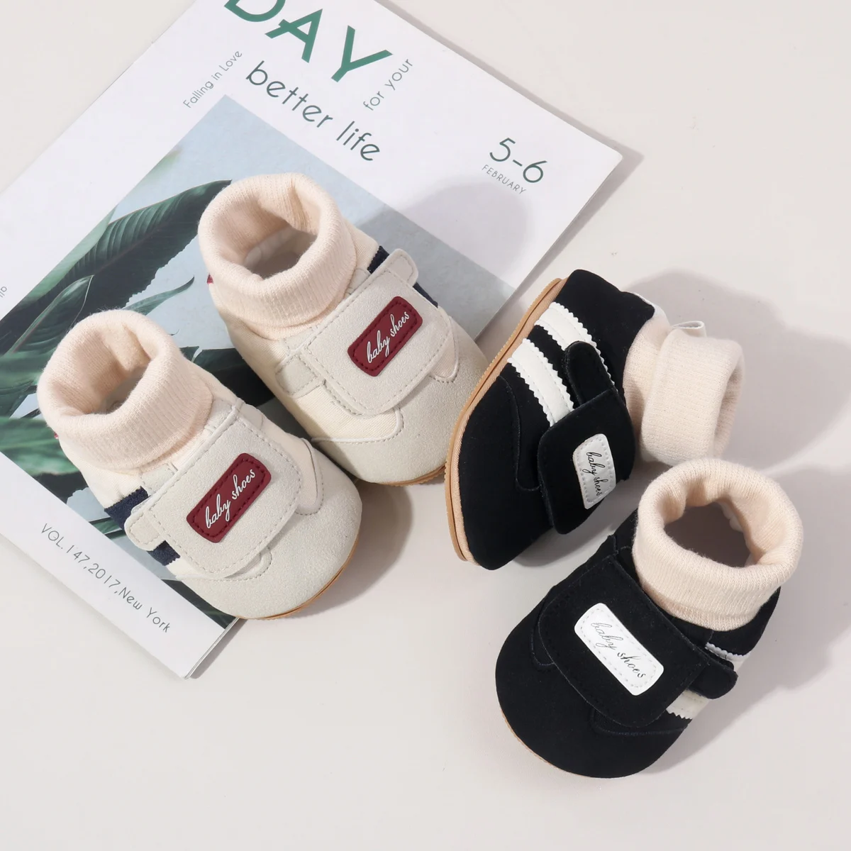 High Quality Wholesale Spring Autumn Winter Socks Baby Shoes for Boys details