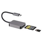 2 In 1 UHS-II Card Reader USB-C Memory Card Reader Super Speed Type C 3.1 SD4.0/TF OTG Card Reader For Mobile Phone