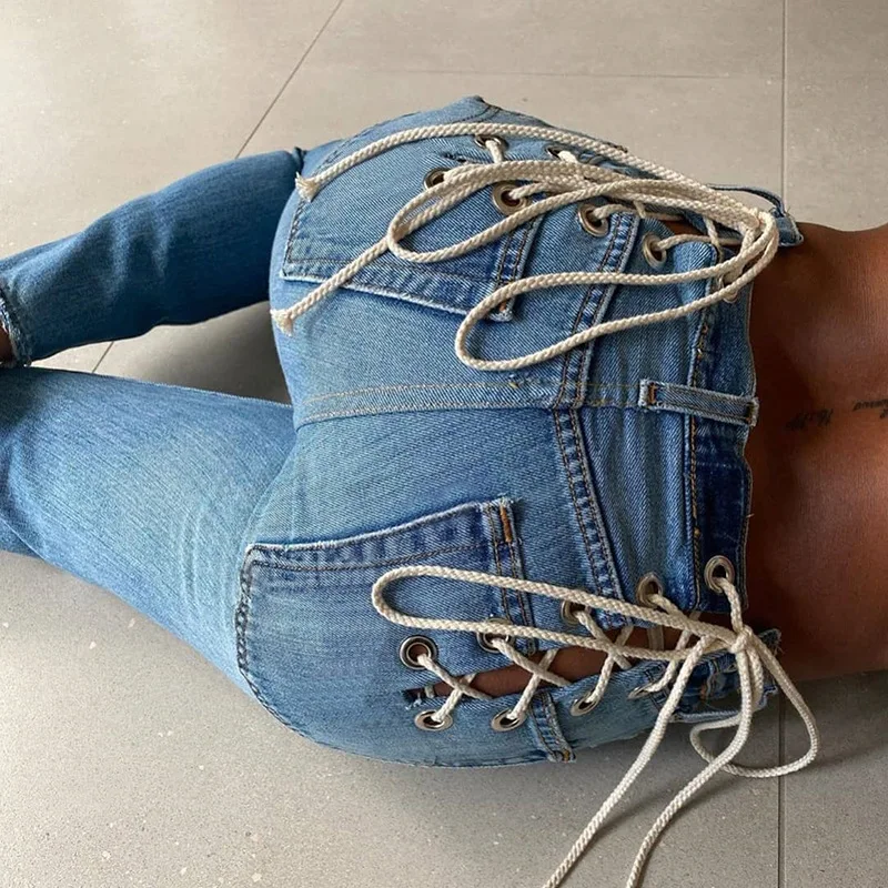 Fall Pants Denim Pants Trousers,Women
