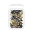 Nail Sticker New Style 12 Colors 3d Hollow DIY Nail Decoration Sticker Nail Art Mesh Gold Nail Foil