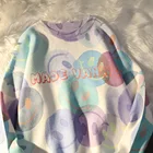 Crewneck Sweater 2021 Hot Selling Spray Print Custom Pullover Cotton Crewneck Sweater Mens