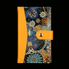 School 2021 New PU Cover Debossed Notebook School Color Edge A5 Note Books