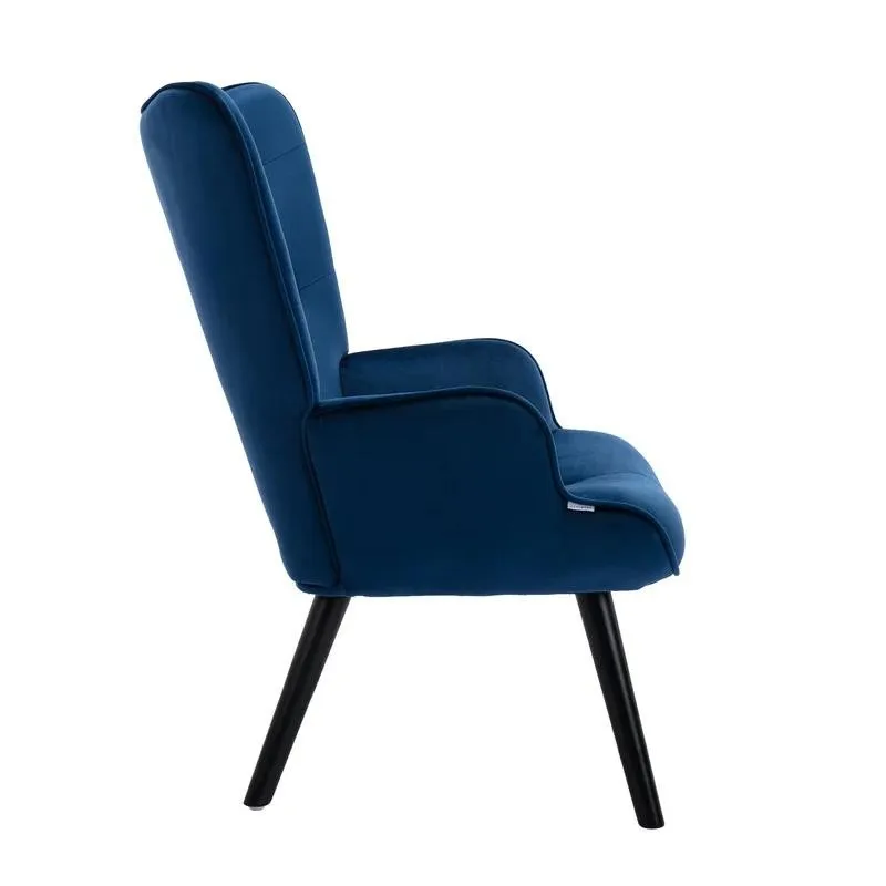Single Sofa Light Luxury Nordic Modern Simple Home Computer Sofa Chair Back Bedroom Study Lazy Sofa factory
