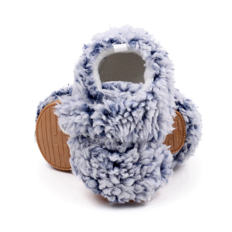 New Autumn and Winter Baby Shoes Thickened Warm Treasure Coral Cotton Walking Shoes manufacture