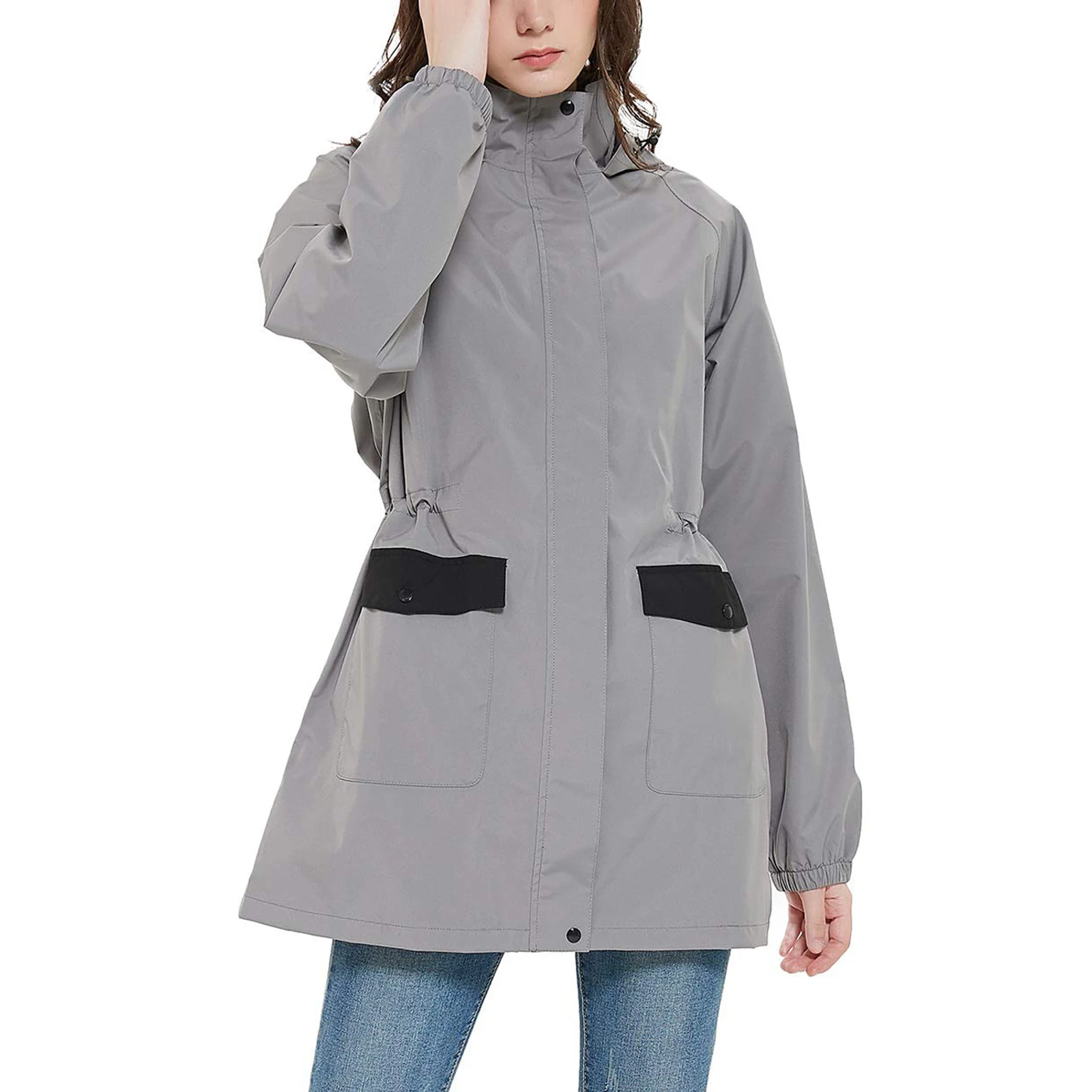 womens waterproof jacket new look