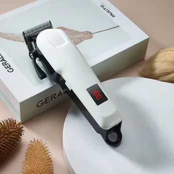 Electric Dogs Grooming Clipper Professional Hair Cutter for Pets Hair Trimmer Cordless Low Noise Shaver Cutter Machine