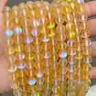 Beads Bulk Factory Direct Sale Flash Crystal Glass Beads Round Bulk Rhinestone Glass Beads For Making Bracelets