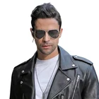 YJ912-6 2021 Black Fashion Round Large Frame Multifunctional Smart MP3 Sunglasses Men