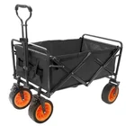 Good Quality Outdoor Sport Folding Utility Beach Fishing Wagon Hand Carts Trolleys For Camping
