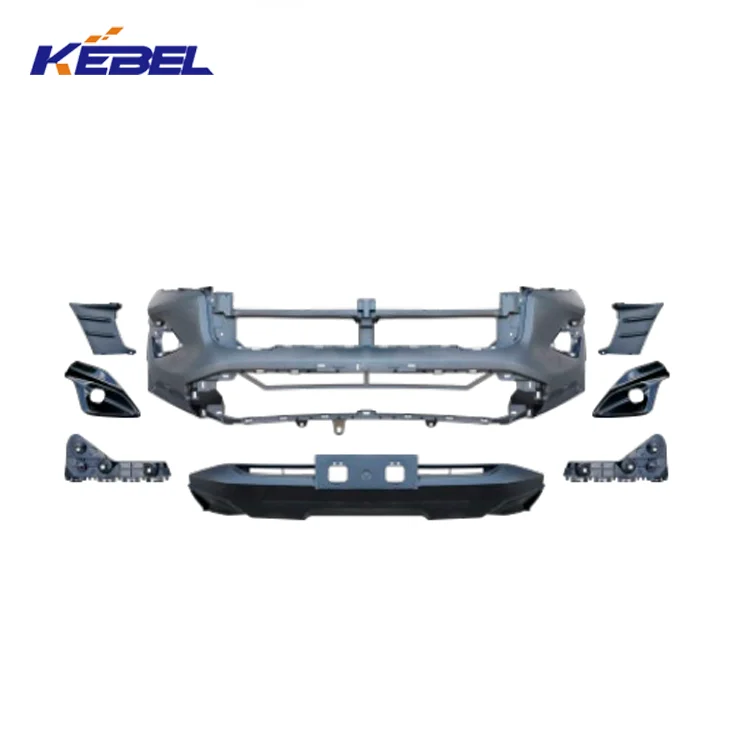 KEBEL Good Supplier Auto Car Accessories Front Bumper Kit OEM Car Bumper Kit for TOYOTA 2016 HILUX UPGRADE 2023 HILUX GR details