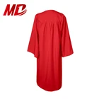 Gown Graduation Caps And Gowns University Matte Red Toga Adult Graduation Gown With Cap And Tassel 2021 Year Charm