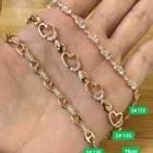 07 Xuping Jewelry Custom Baroque Natural Pearl Zircon Crystal Vintage French Gentle Temperament Bracelets