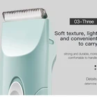 Hair Clippers High Quality Low Noise Design USB Portable Hair Trimmers Baby Hair Clippers