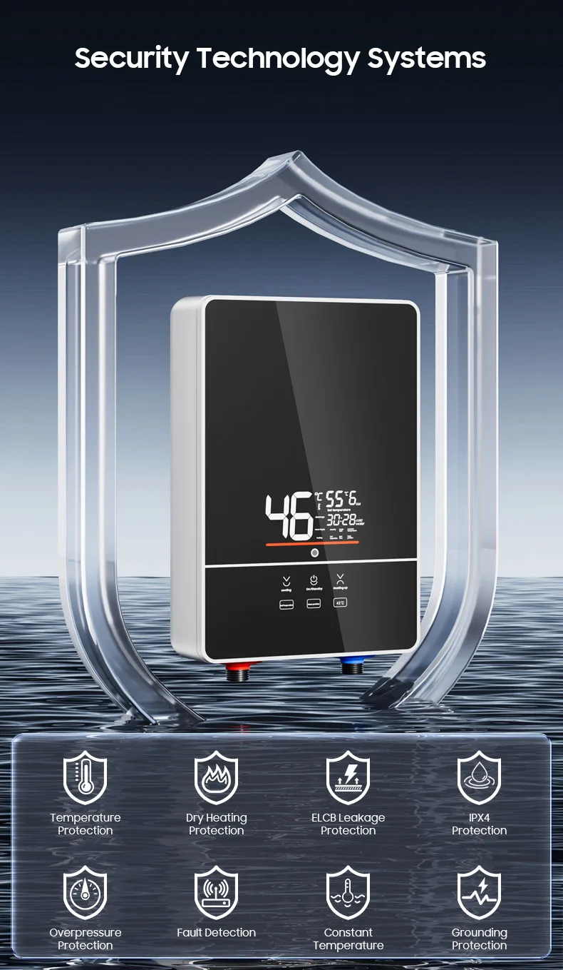 Water Heater, 220V, 6000W - detail 4