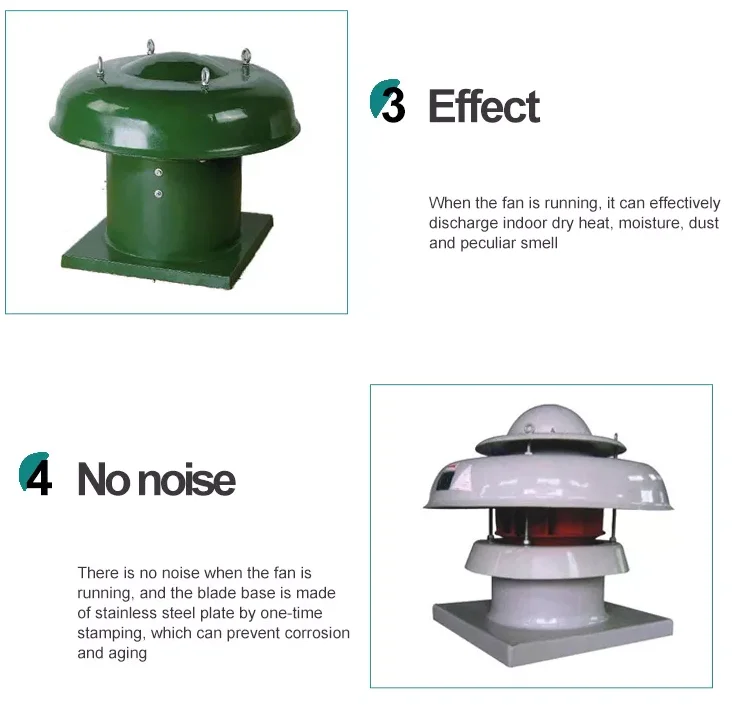 Axial Roof Mounted Fan, 60V/230V, D644-K0621 - detail 6