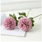 Chrysanthemum Artificial Ball Chrysanthemum Large Single Artificial Flower Wholesale Table Tennis Daisy