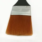 Artist Nylon Hair Flat Wall Paint Brush Oil Painting Watercolor Paint For Artist