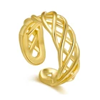 Solid Gold Environmental Protection Copper Simple Solid Gold Engagement Ring