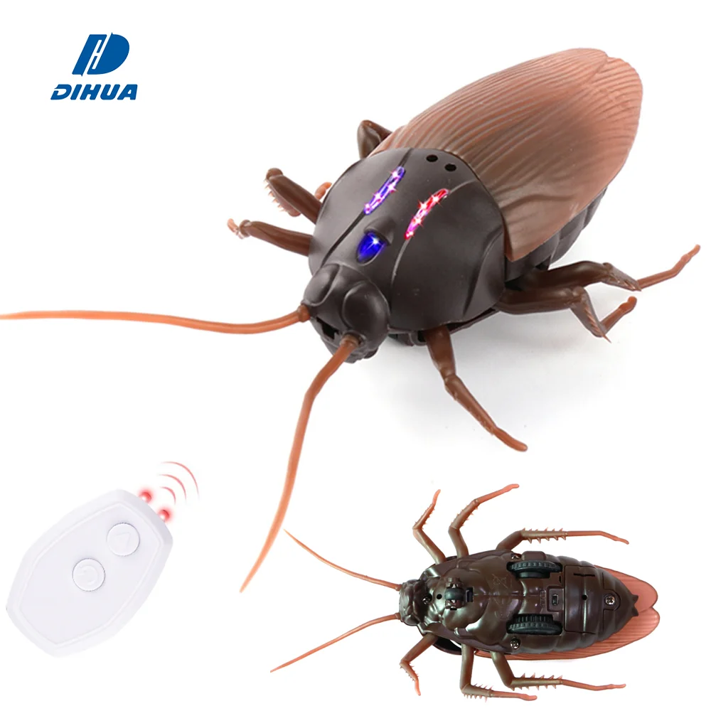 Simulation Infrared RC Remote Control Scary Creepy Insect Cockroach Toys 