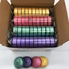Coal Customized Logo Colorful Box With Round 33mm Colorful Hookah Charcoal Incense Shisha Charcoal Tablets Round Coal