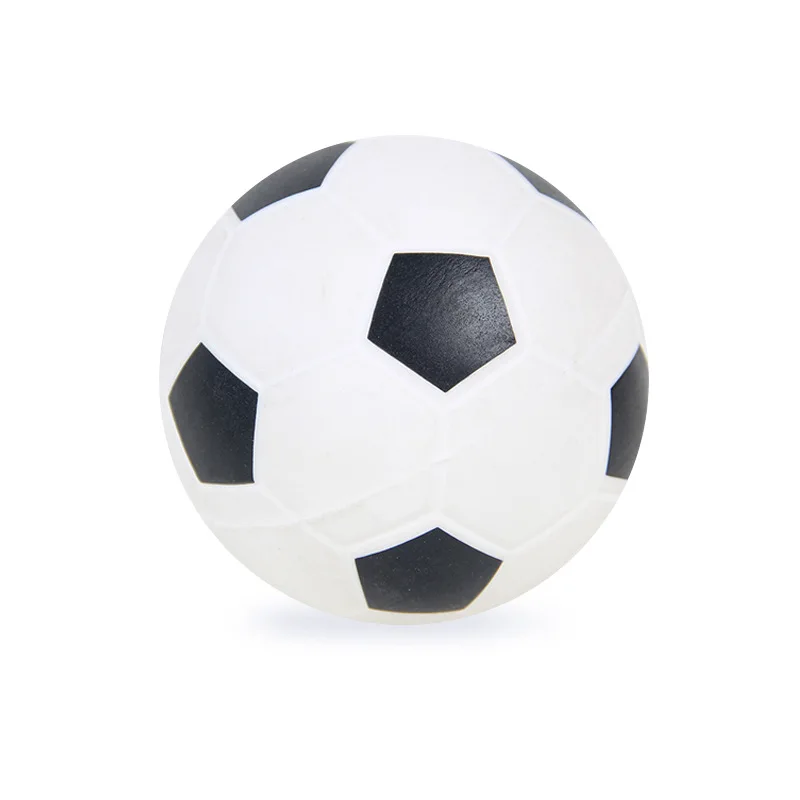 6.3CM Football Shape Foam Balls Soccer Shape Toy Ball PU Foam Stress Ball Toy