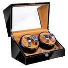 Watch Led Light Time Partner Luxury Automatic Watch Winder For Men Watch With LED Light
