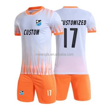 Soccer Jersey Team Latest Designs Youth Soccer Wear Set Custom Soccer Uniforms