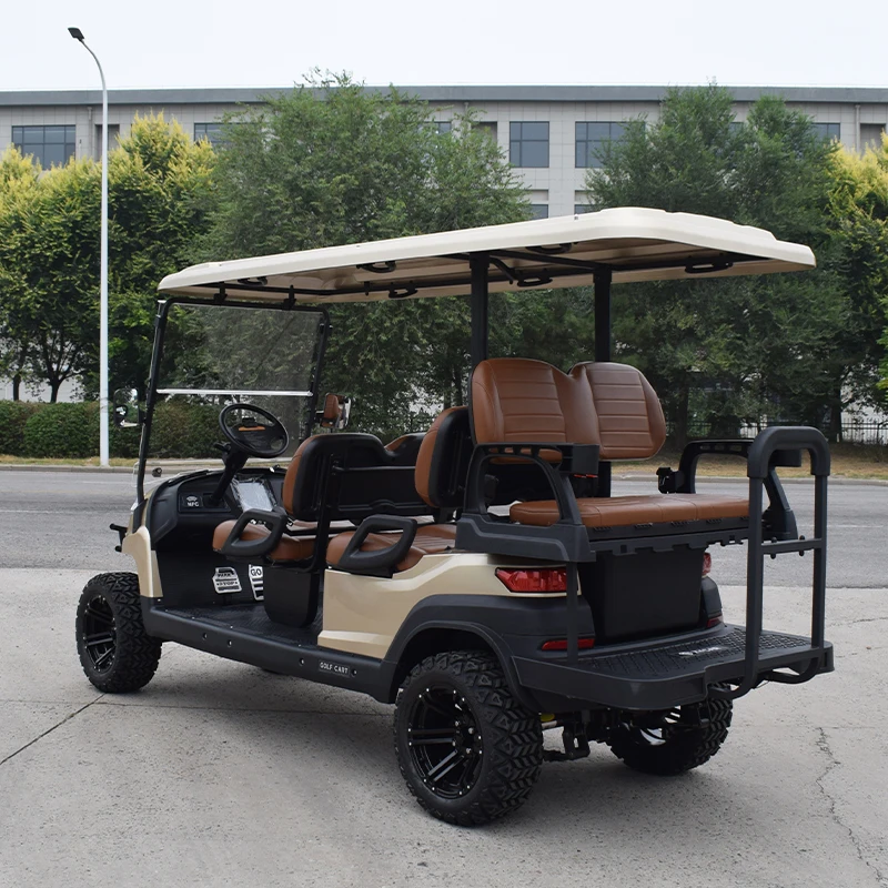 Zycar Brand New Designed 6 Seater Electric Golf Cart Battery Operated