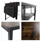Office Study Wholesale High Quality Wooden Home Office Study Computer Table With Storage Shelves