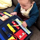Activity Board Wholesale Custom Educational Learning Toys Toddler Activity Board Felt Busy Board For Toddlers
